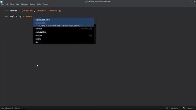 Array Join Method in Javascript - 45 смотреть онлайн
