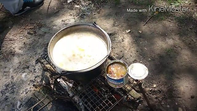 Готовим полевую кашу. смотреть онлайн