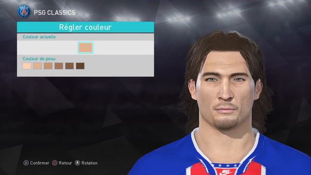 DAVID GINOLA Face + stats edit PES 2018 ou 2019 (PSG classics) смотреть онлайн