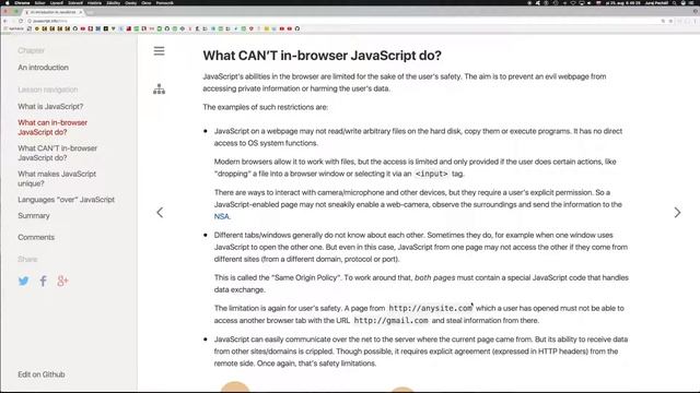 691 ? 1.1.1b ? Čo nemôže robiť JavaScript v prehliadači║JavaScript slovensky║ Programovanie s Yetim смотреть онлайн
