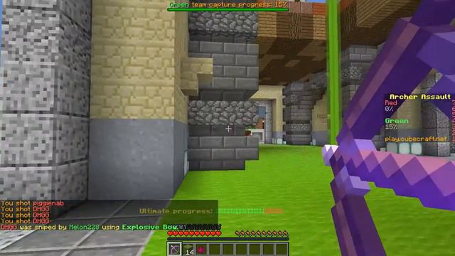 Новый мини-режим лучники кто лучше стреляет[MINECRAFT ARCHER ASSAULT] смотреть онлайн