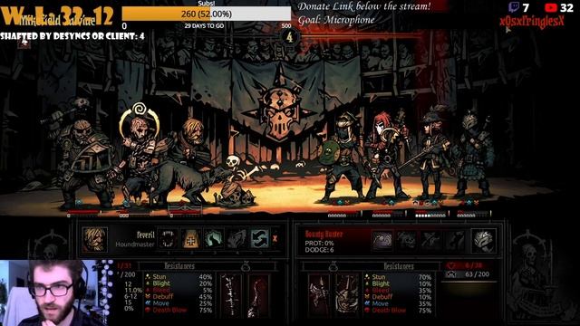 Breaking the Shieldbreaker | Clutch Stress vs Mark | Veteran Rank | Darkest Dungeon Butcher's Circu смотреть онлайн