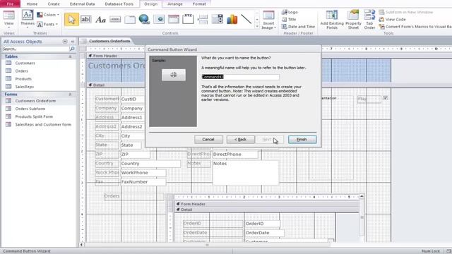 How to Create a Button in Microsoft Access смотреть онлайн