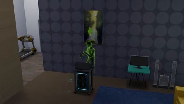 The Sims 4 - призрак поёт в караоке смотреть онлайн
