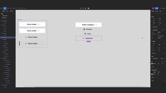 How To Create a Dropdown Menu in Figma! смотреть онлайн