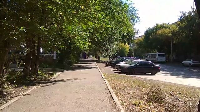 Магнитогорск, улица Доменщиков, правый берег (21.09.2017) смотреть онлайн