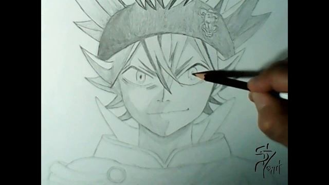 Аниме Чёрный клевер / Black Clover. Персонаж Аста / Asta / アスタ смотреть онлайн