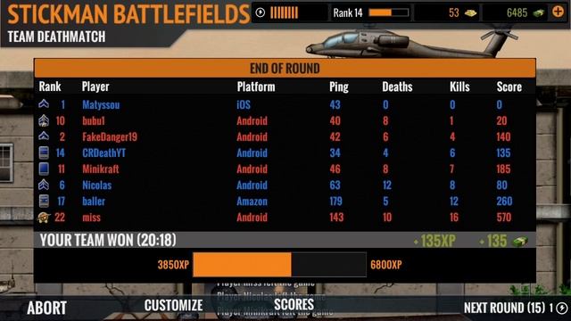 Game tryout: Stickman Battlefield смотреть онлайн