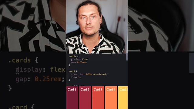 Крутой hover эффект для карточек в стеке #css смотреть онлайн