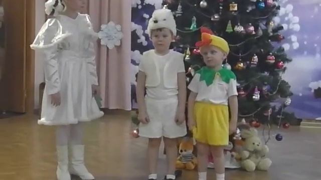 Новогодняя Сценка "Лиса и Зайчик" д.с.1206 Москва смотреть онлайн