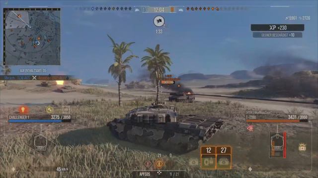 World Of Tanks Modern Armor Challenger 1 Ace Tanker 9 3rd MoE Cold War WoT Console PS5