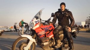 Обзор Honda Africa Twin XRV750  RD07 1996