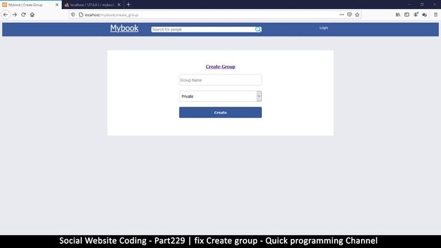 Social Website from scratch - Part 229 - Fix create group | OOP PHP with MYSQL Database смотреть онлайн