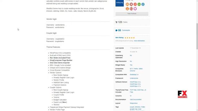 Weddlist - Wedding Vendor Directory WordPress Theme смотреть онлайн