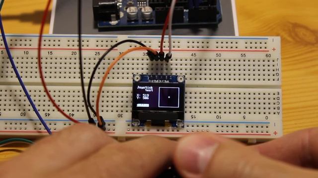 Arduino Joystick + OLED 128x64 LCD I2C Display Example смотреть онлайн