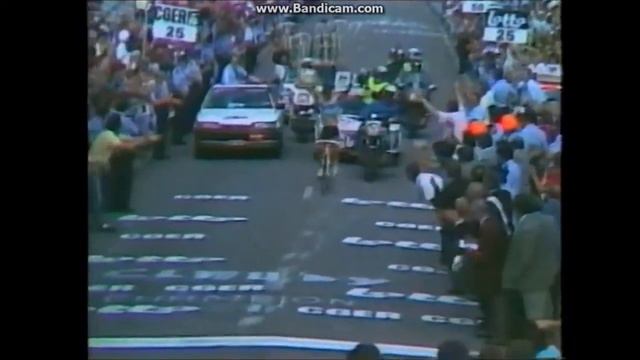 Claude Criquielion champion de Belgique 1990 смотреть онлайн