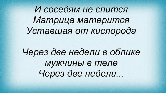 Слова песни Полюса - Киборг едет в Выборг смотреть онлайн