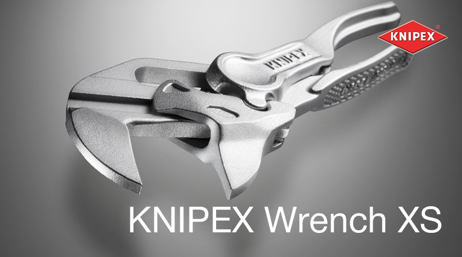 KNIPEX XS Клещи переставные-гаечный ключ KN-8604100 (KN-8604100BK — блистер) смотреть онлайн