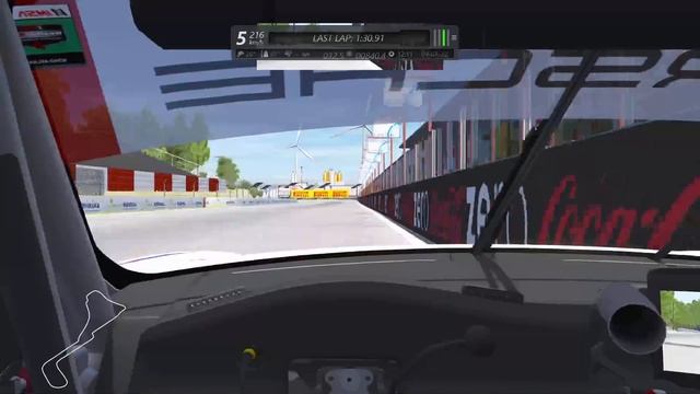 Assetto Corsa Content Manager. Pure eye filter Porsche 911 RSR 2018 @ Zolder WR. VOLUME UP!! смотреть онлайн