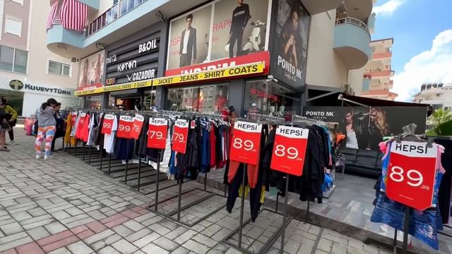 Аланья Махмутлар, магазины одежды и обуви. Цены #shopping #turkey #vlog #news смотреть онлайн
