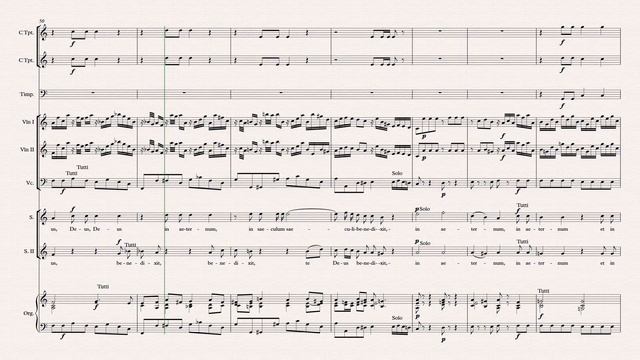 [Sheet music] Johann Michael Haydn (1737-1806) - Diffusa est gratia (1778) смотреть онлайн