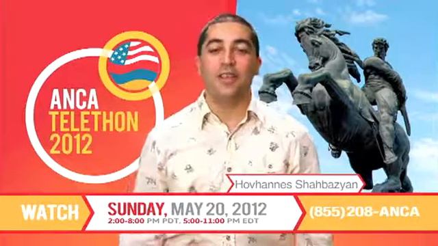 Join the 2012 ANCA Telethon - Hovhannes Shahbazyan- PSA смотреть онлайн