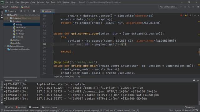 010 FastAPI Project Decode a JSON Web Token JWT смотреть онлайн