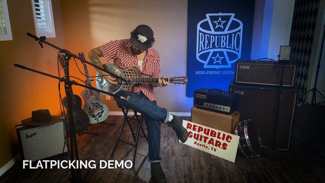 Republic Guitars Highway 61 Traveler Sound Demo смотреть онлайн