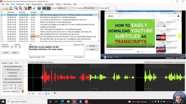 How to Switch or Change the Time Code Mode in Subtitle Edit From Milliseconds to Frames смотреть онлайн
