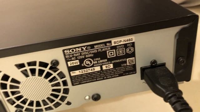 Sony BDP-N460 Blu-ray DVD CD Player смотреть онлайн