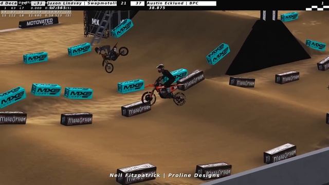 MX Simulator - 2020 MotoOption SX Rd. 7 - Tampa смотреть онлайн