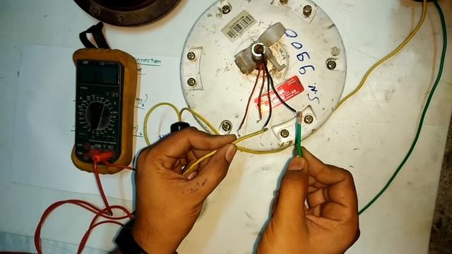 CEILING FAN CONNECTION OF FOUR WIRE смотреть онлайн
