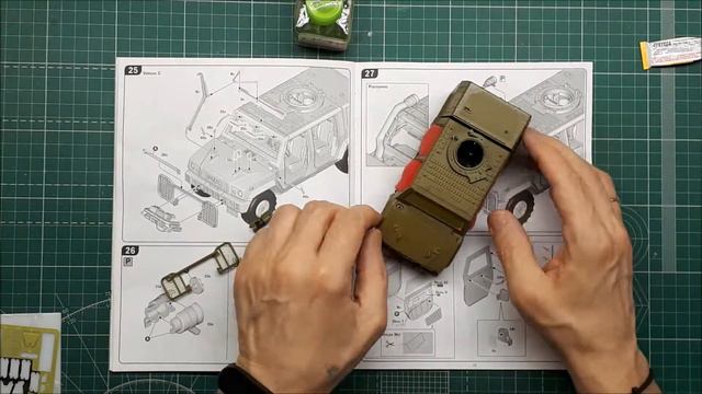 СБОРКА LMV LINCE 1/35 от Italeri часть 5 смотреть онлайн