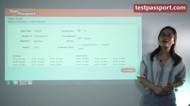 [Testpassport] Offer: Oracle Solaris 1Z0-820 Exam Dumps 1Z0-820 questions смотреть онлайн