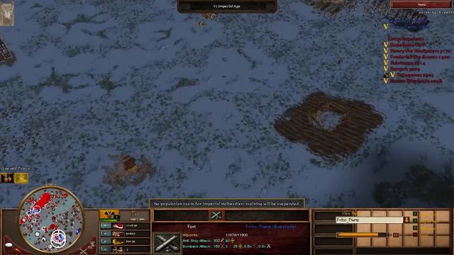 Age of Empires III Asian Dynasty - Russian Ownage 1 vs 7 Expert Computers with 100% Handicap! Part смотреть онлайн