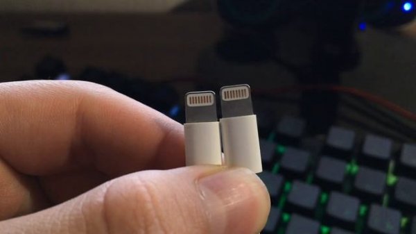 Lightning ORIGINAL vs COPY (FOXCONN)