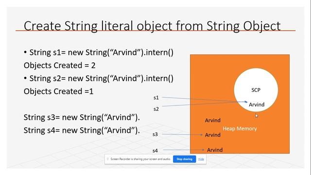 JAVA Interview Question #2 | Difference between String literal and String Object. смотреть онлайн
