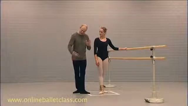 Ballet Lesson rond de jambe смотреть онлайн