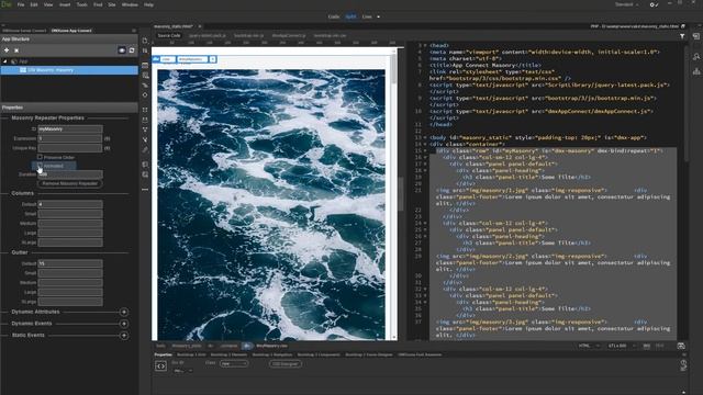 Using App Connect Masonry with Static Layouts смотреть онлайн