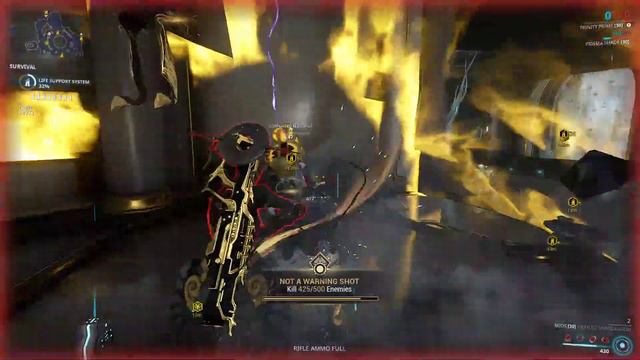 Warframe - Trinity Prime in Mot Survival (Practice Run) смотреть онлайн