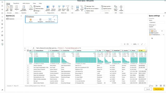 How to use Power Query to transform data and create dataflows? | Power BI | Power Query Tutorial Ep смотреть онлайн