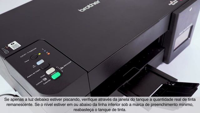 DCP-T420W: Como identificar indicadores de Erro ou Manutenção смотреть онлайн