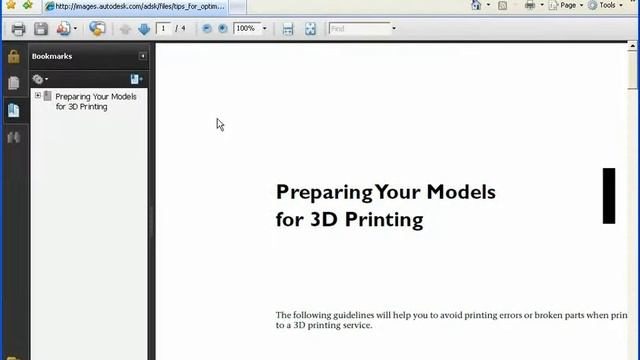 3D Printing - AutoCAD 2011 смотреть онлайн
