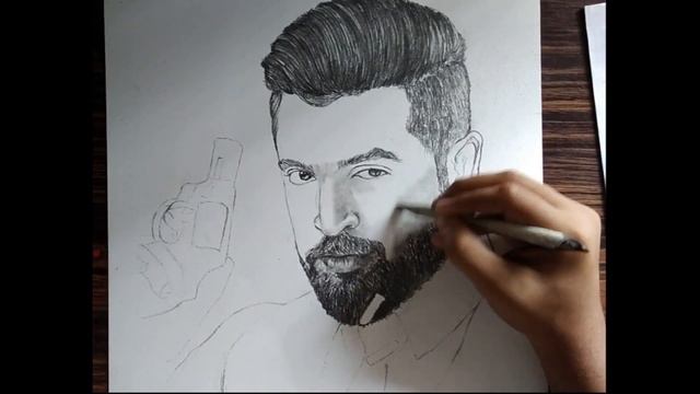 Arun Vijay |Mafia|Simple Pencil Drawing|Sketch Master смотреть онлайн
