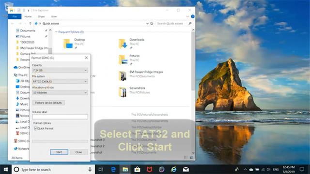 How to Format SD Card to FAT32 on Windows 10 (Formatting SD) смотреть онлайн