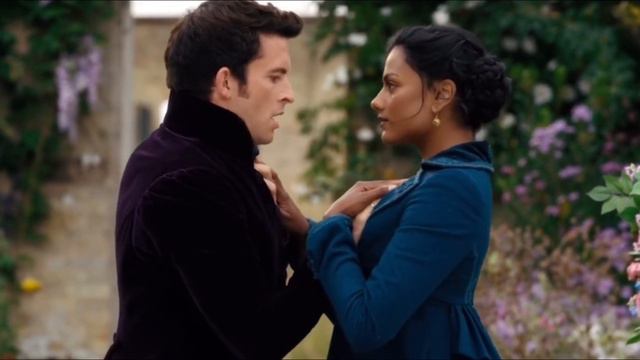 Bridgerton Season 1 Episode 3 - Kate gets stung by a bee смотреть онлайн