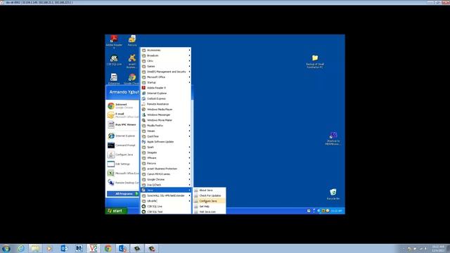 Delete Java Cache for Win XP смотреть онлайн