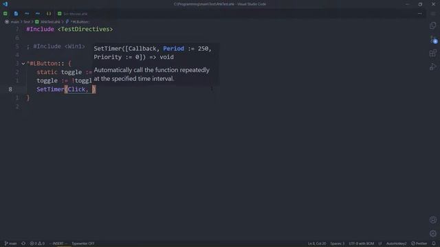 How to make an autoclicker — AutoHotkey v2 смотреть онлайн