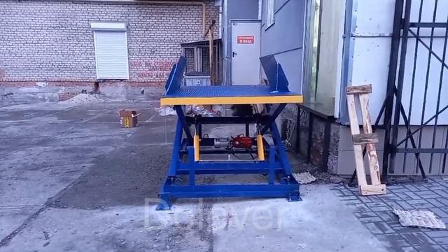 Ножична підйомна платформа Dolever, в супермаркті смотреть онлайн