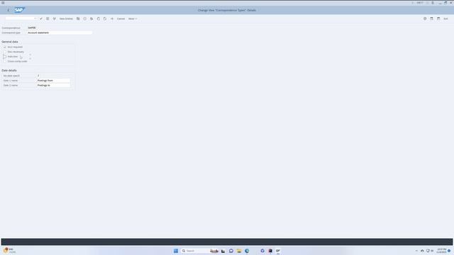 65 SAP Корреспонденция. Базовые настройки \ Correspondence